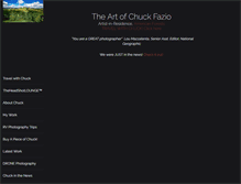 Tablet Screenshot of chuckfazio.com